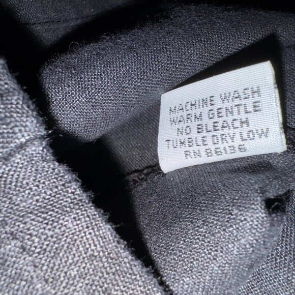 Bryn Walker XS Oversized Tunic Top Mini Dress Linen Comfy Breathable Lagenlook - Picture 15 of 16